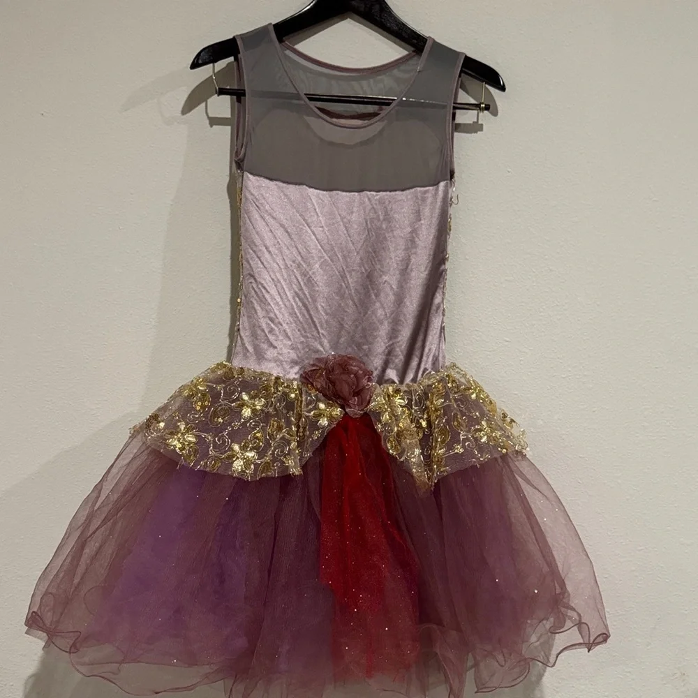 Weissman Kids Costume with Red and Gold Details